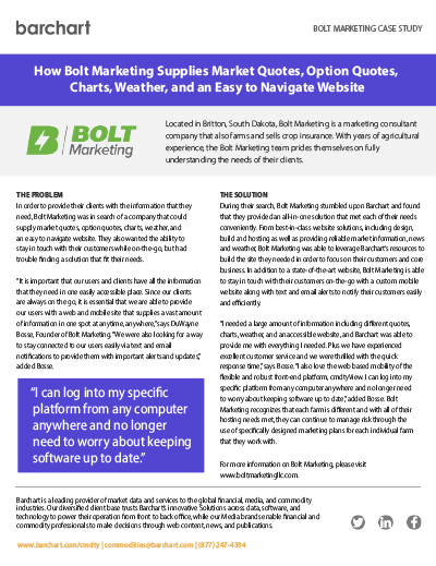 Download Case Study: Bolt Marketing