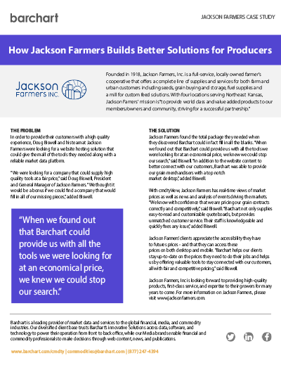 Download Case Study: Jackson Farmers