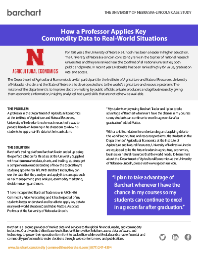Download Case Study: The University of Nebraska-Lincoln