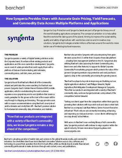 Download Case Study: Syngenta