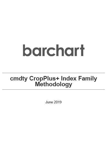 Commodity Indexes CropPlus+ Index Family Methodology