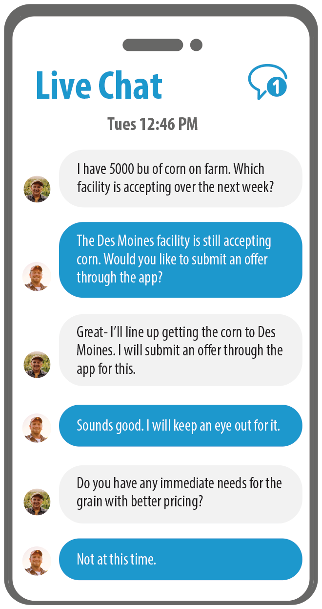 Grain Marketplace Demo: CHAT