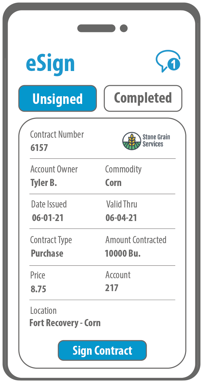 Grain Marketplace Demo: eSign