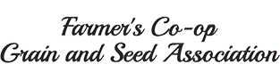Farmer's Co-Op Grains and Seed Association logo