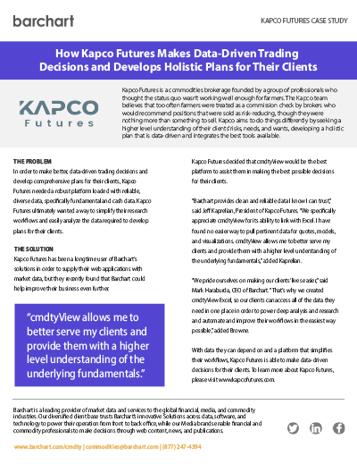 Download Case Study: Kapco Futures