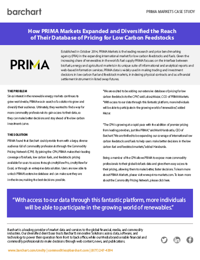 Download Case Study: PRIMA Markets