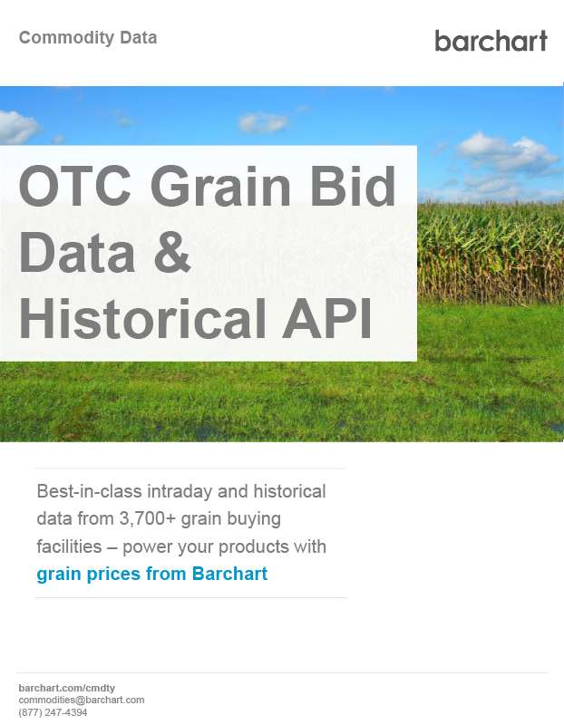 OTC Grain Bid Data and Historical API