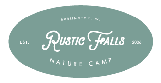 Rustic Falls Nature Camp Logo