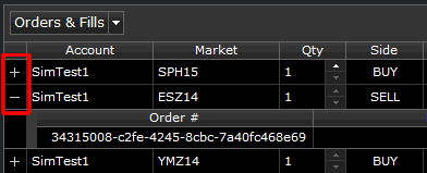 Orders & Fills